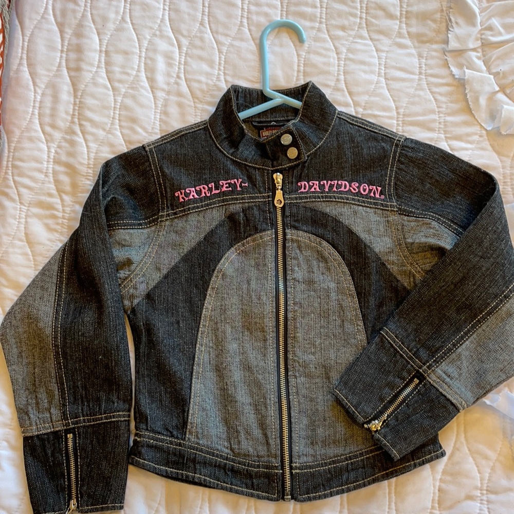 Harley Davidson jean jacket